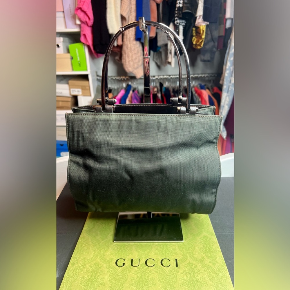 Authentic GUCCI black handbag